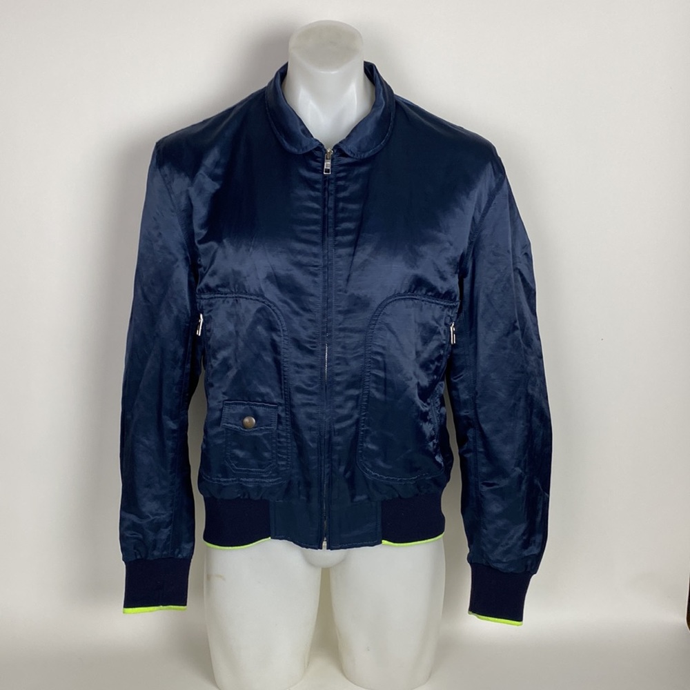 Marc Jacobs Satin Bomber Jacket Mens size 52